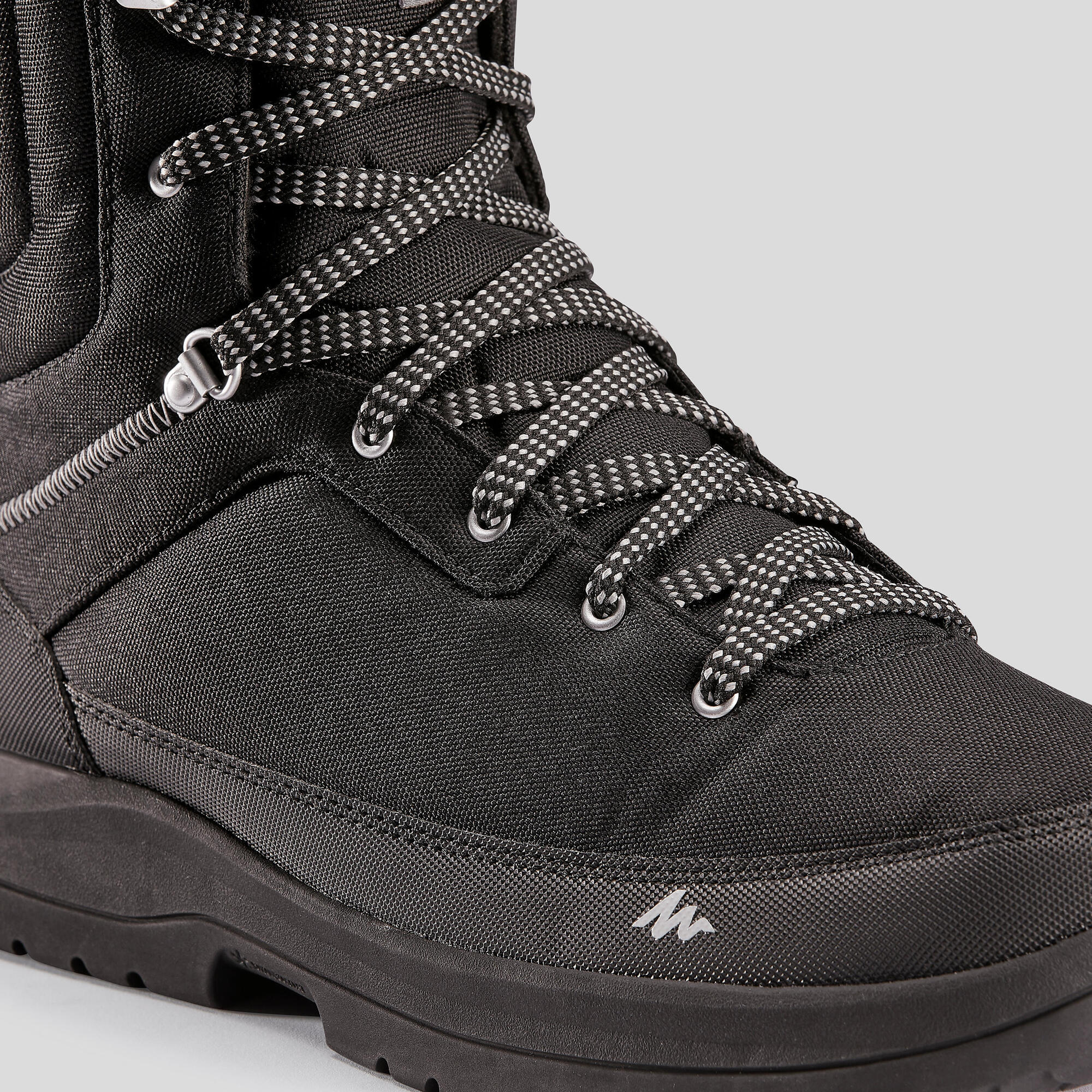 Quechua Men's NH100 Warm Waterproof High Hiking Boots - Image 5