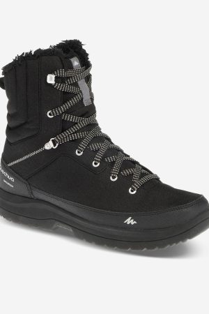 Quechua Men's NH100 Warm Waterproof High Hiking Boots