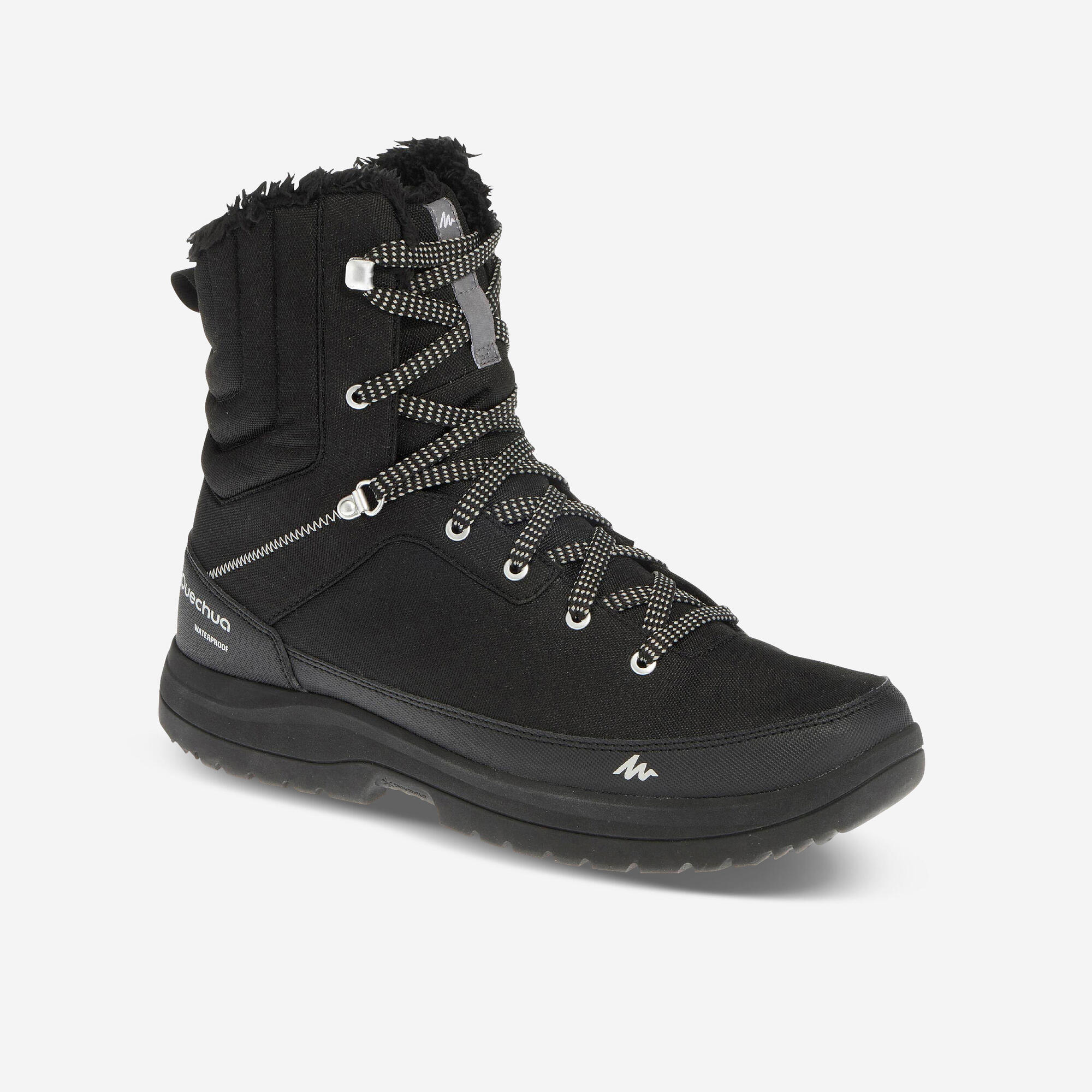Quechua Men's NH100 Warm Waterproof High Hiking Boots