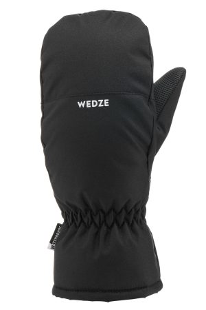 Wedze Kids' 100 Warm and Waterproof Ski Mittens