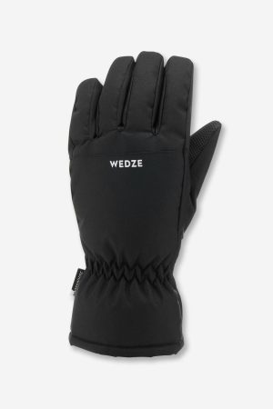 Wedze Kids' 100 Warm Waterproof Ski Gloves