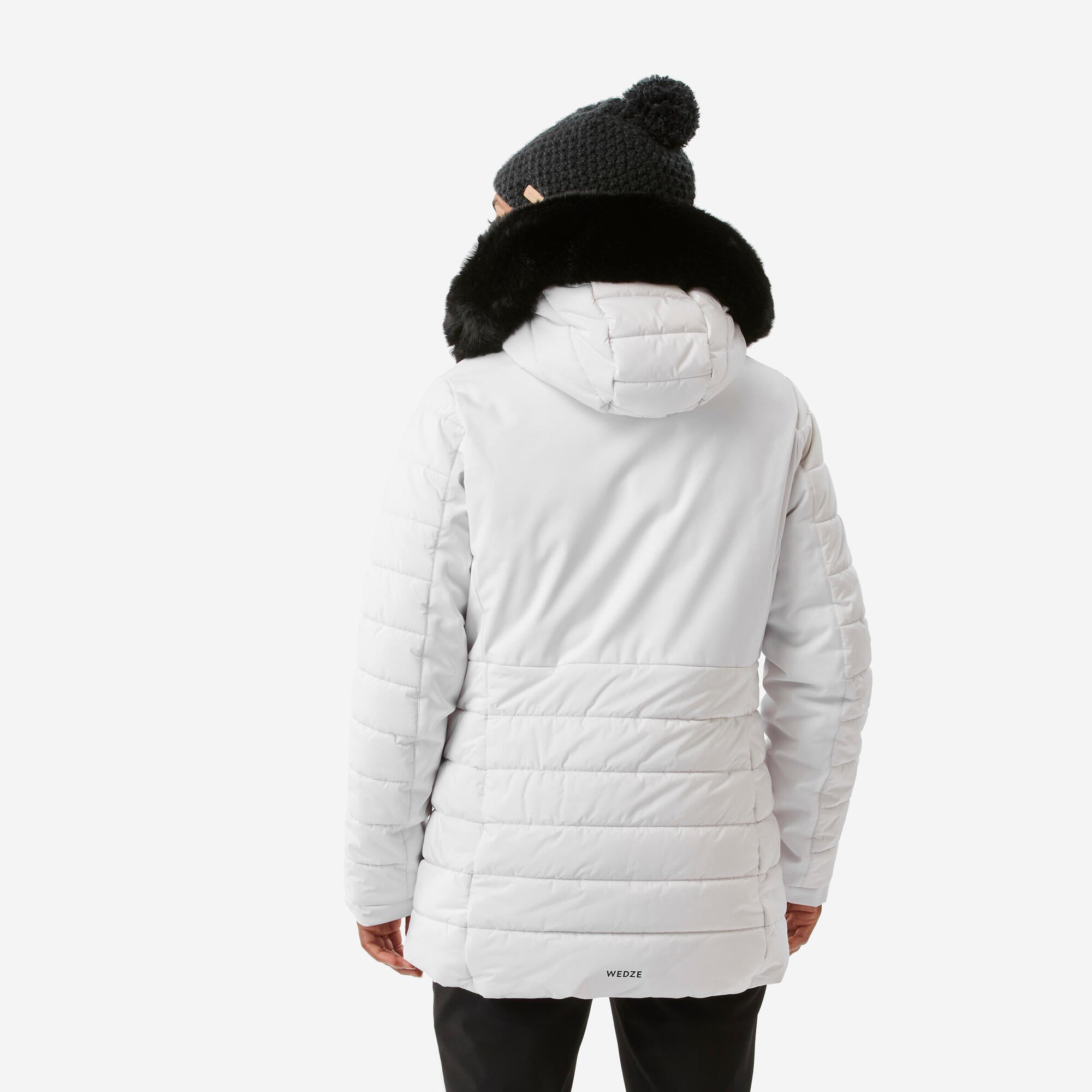 Wedze Women's 100 Mid-Length Warm Ski Jacket - Image 2