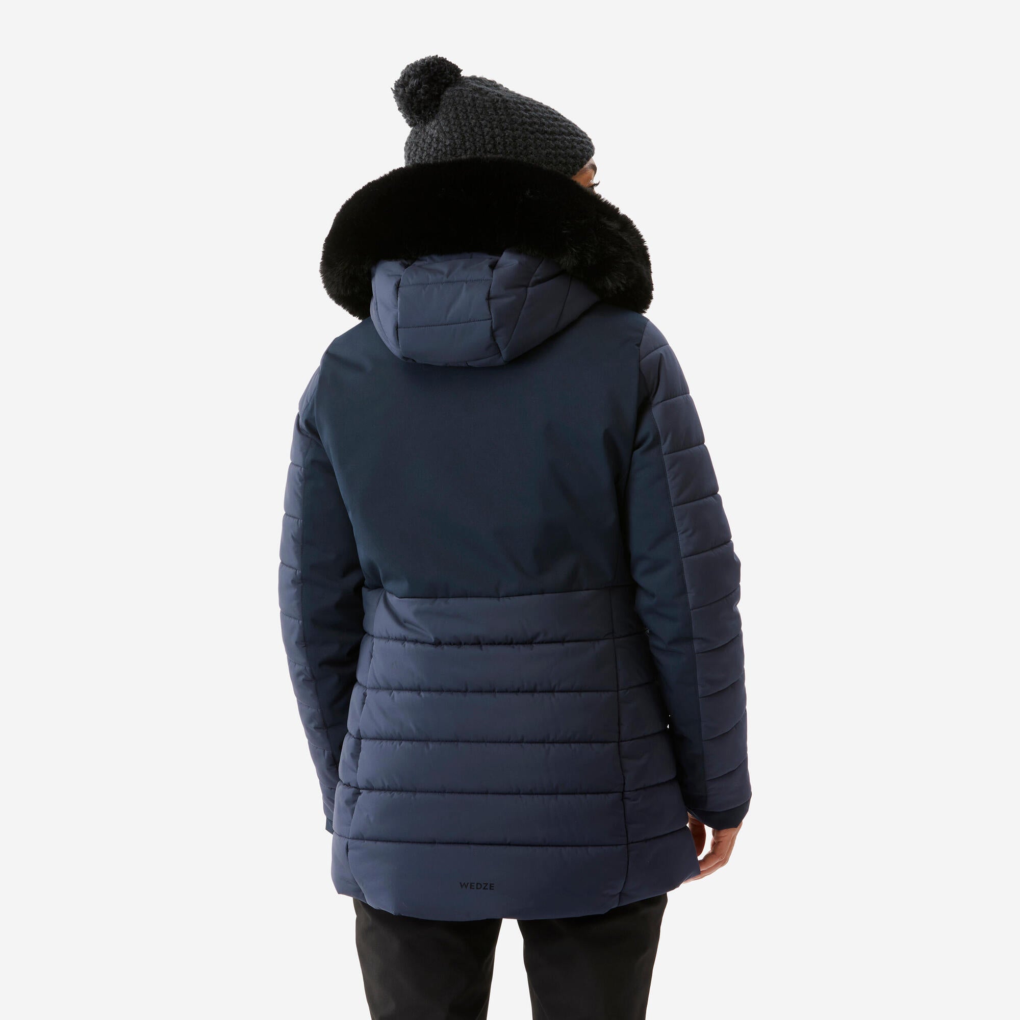 Wedze Women's 100 Mid-Length Warm Ski Jacket - Image 10