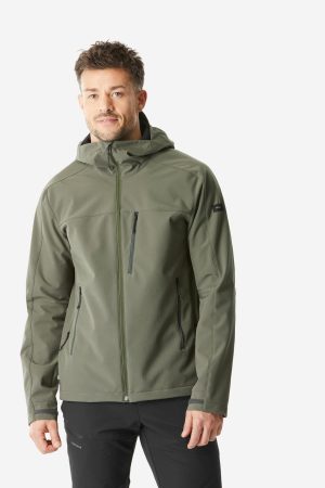 Forclaz Men's 500 Windbreaker Softshell Jacket