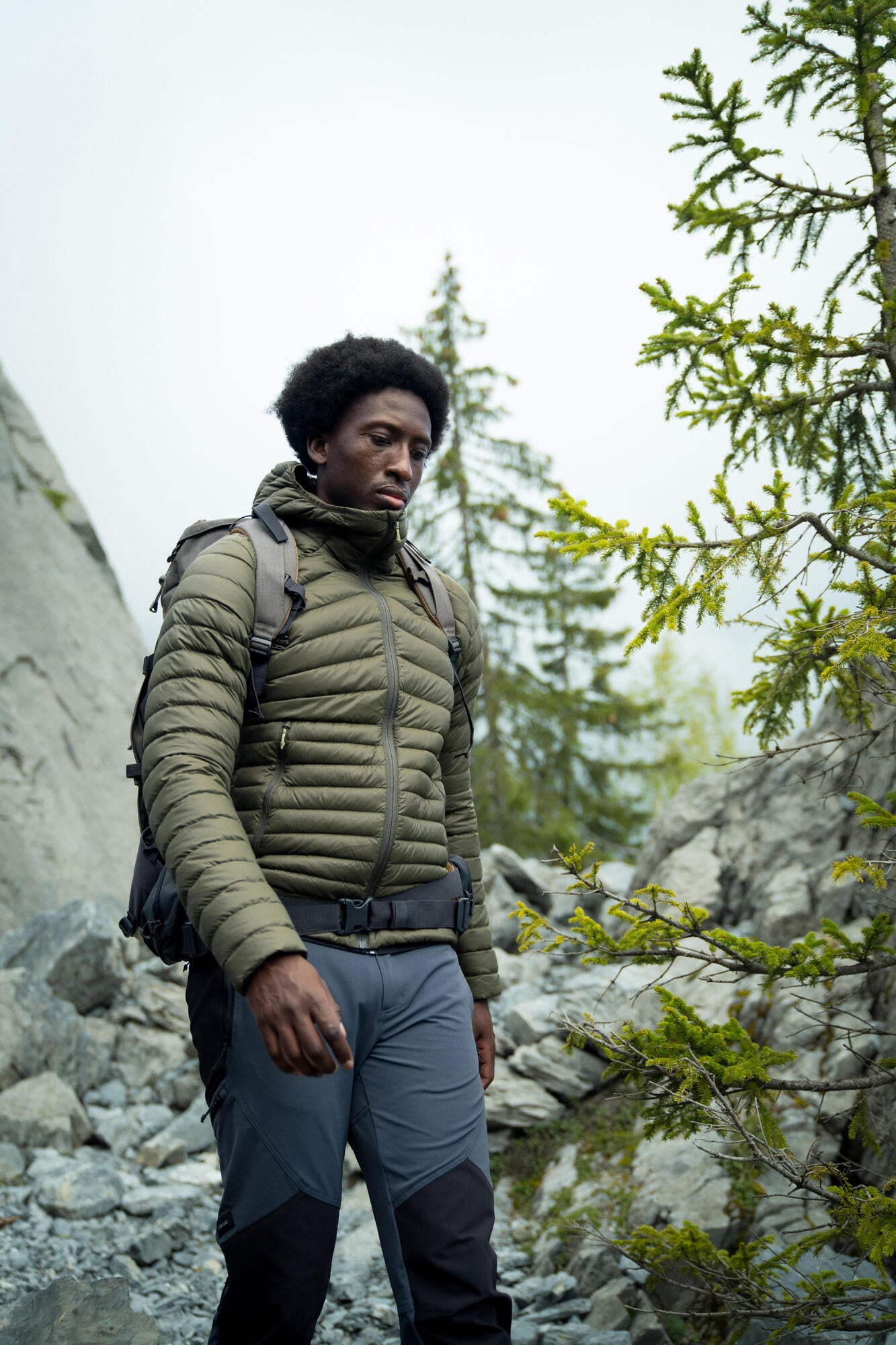 Simond Men's MT100 Hooded Down Puffer Jacket - Image 29