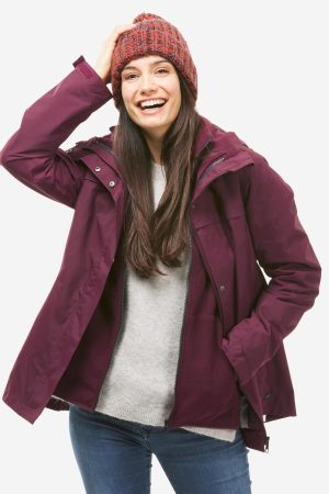 Quechua Women's NH100 3-in-1 Waterproof Jacket