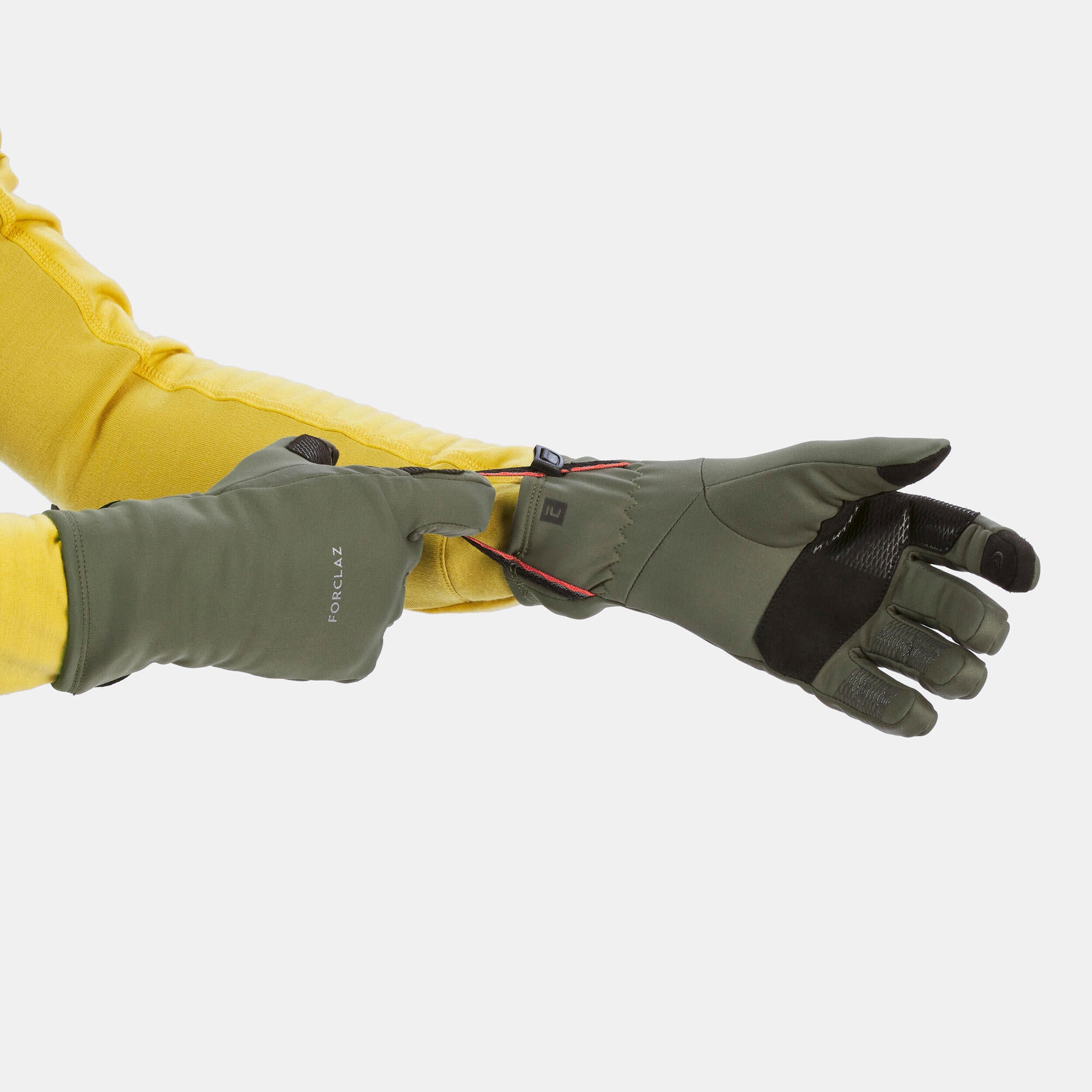 Forclaz Adult MT500 Touchscreen Stretch Backpacking Gloves - Image 10