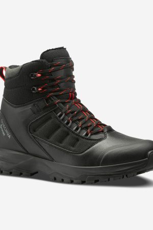 Quechua Men's NH500 Warm Waterproof Mid Snow Hiking Boots