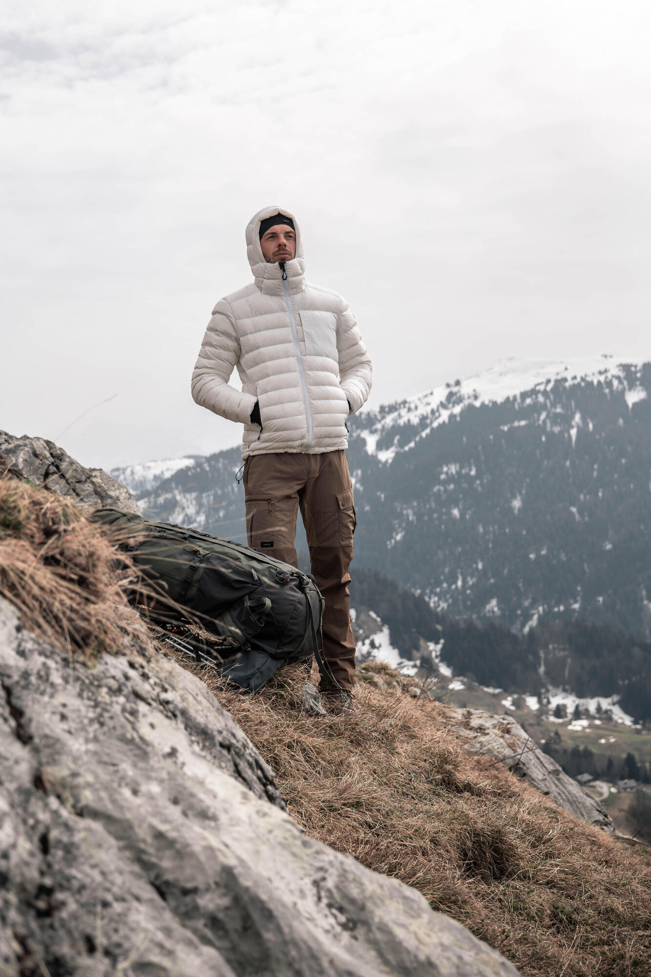 Simond Men's MT500 Hooded Down Puffer Jacket - Image 11