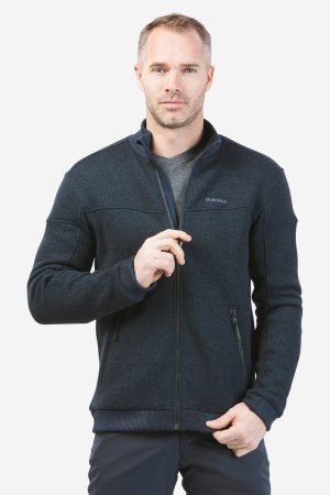 Quechua Men's SH100 Fleece Winter Jacket