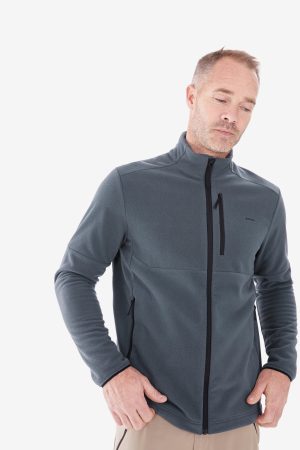 Quechua Men's MH500 Full Zip Fleece Hiking Jacket
