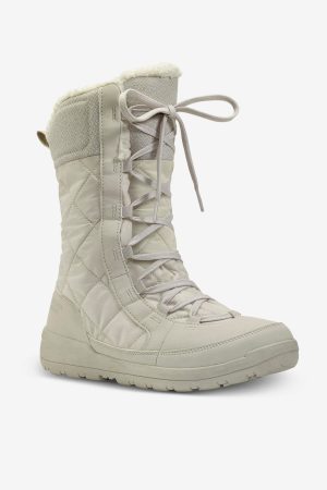 Quechua Women's NH500 Warm Waterproof High Lace Snow Boots