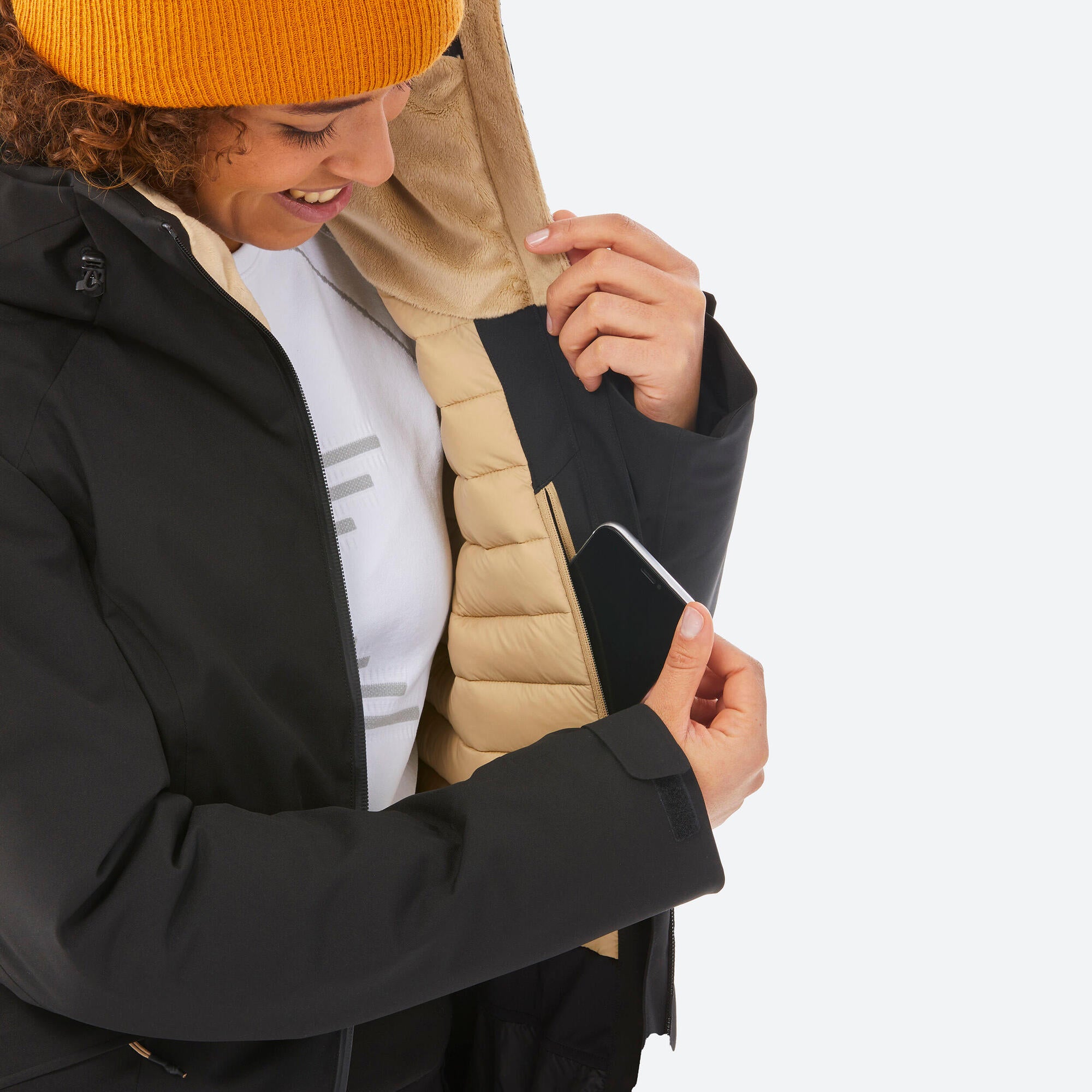 Wedze Women's 500 Waterproof Ski Jacket - Image 8