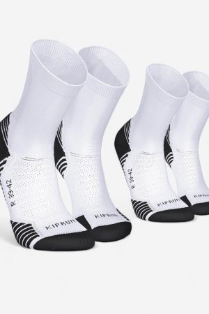 Kiprun Run 500 Thick Mid-Calf Socks 2-Pack