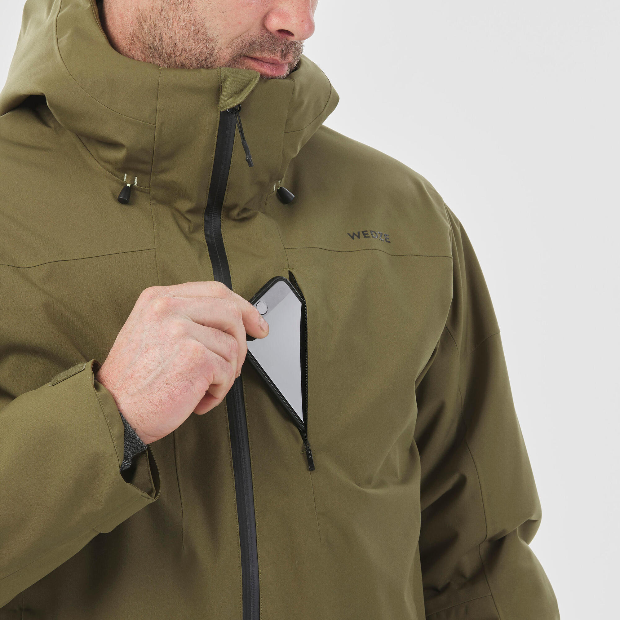 Wedze Men's Warm Ski Jacket 500 - Image 6