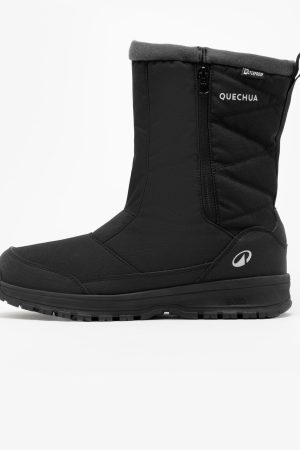 Quechua Men's NH100 Warm Waterproof Easy-On Snow Hiking Boots