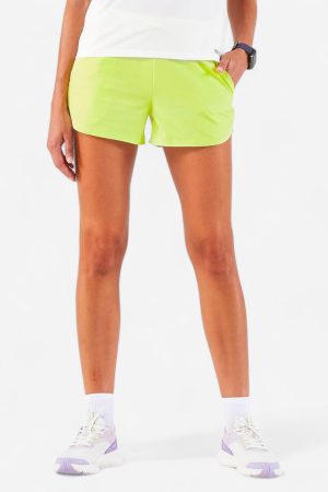 Women's Running & Trail Running Breathable Shorts KIPRUN Run 500 Dry-black
