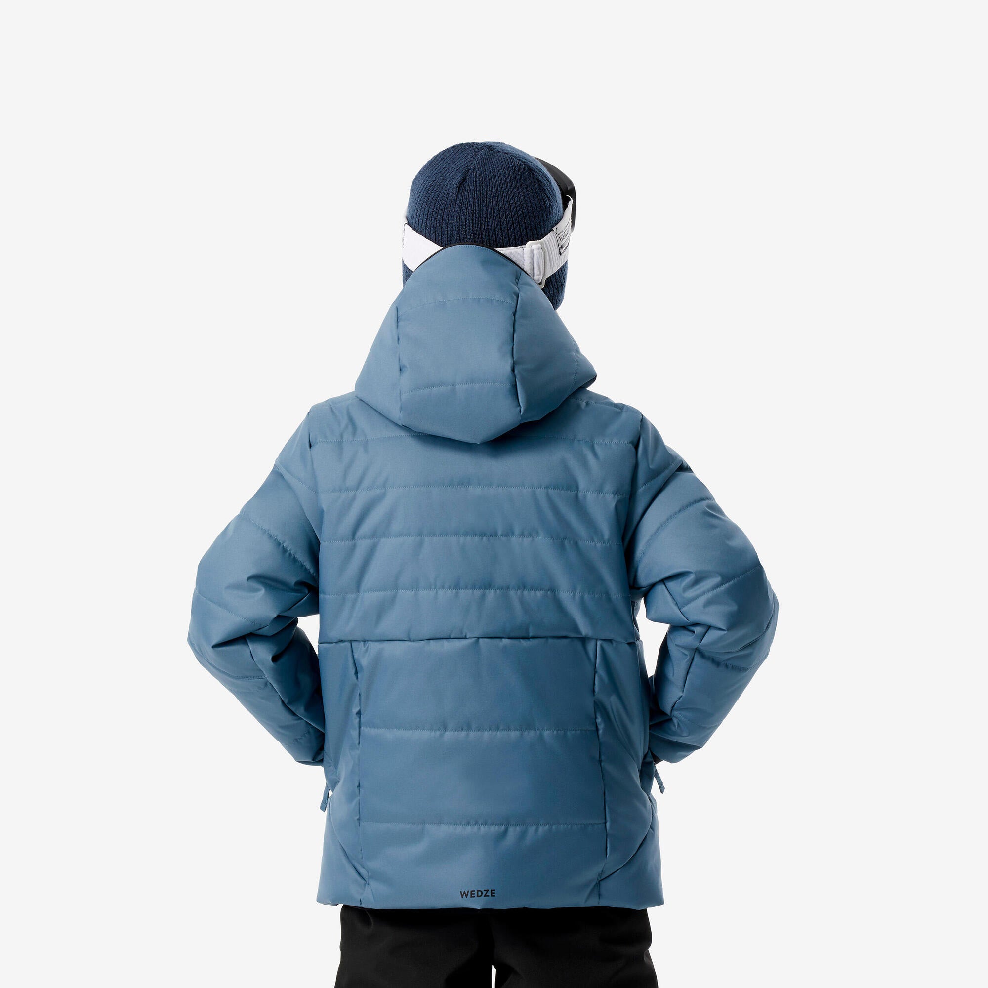 Wedze Kids' 100 Waterproof Puffer Ski Jacket - Image 4