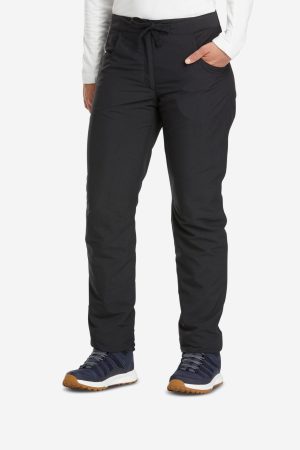 Quechua Women's NH100 Water-Repellent Fleece-Lined Winter Hiking Pants
