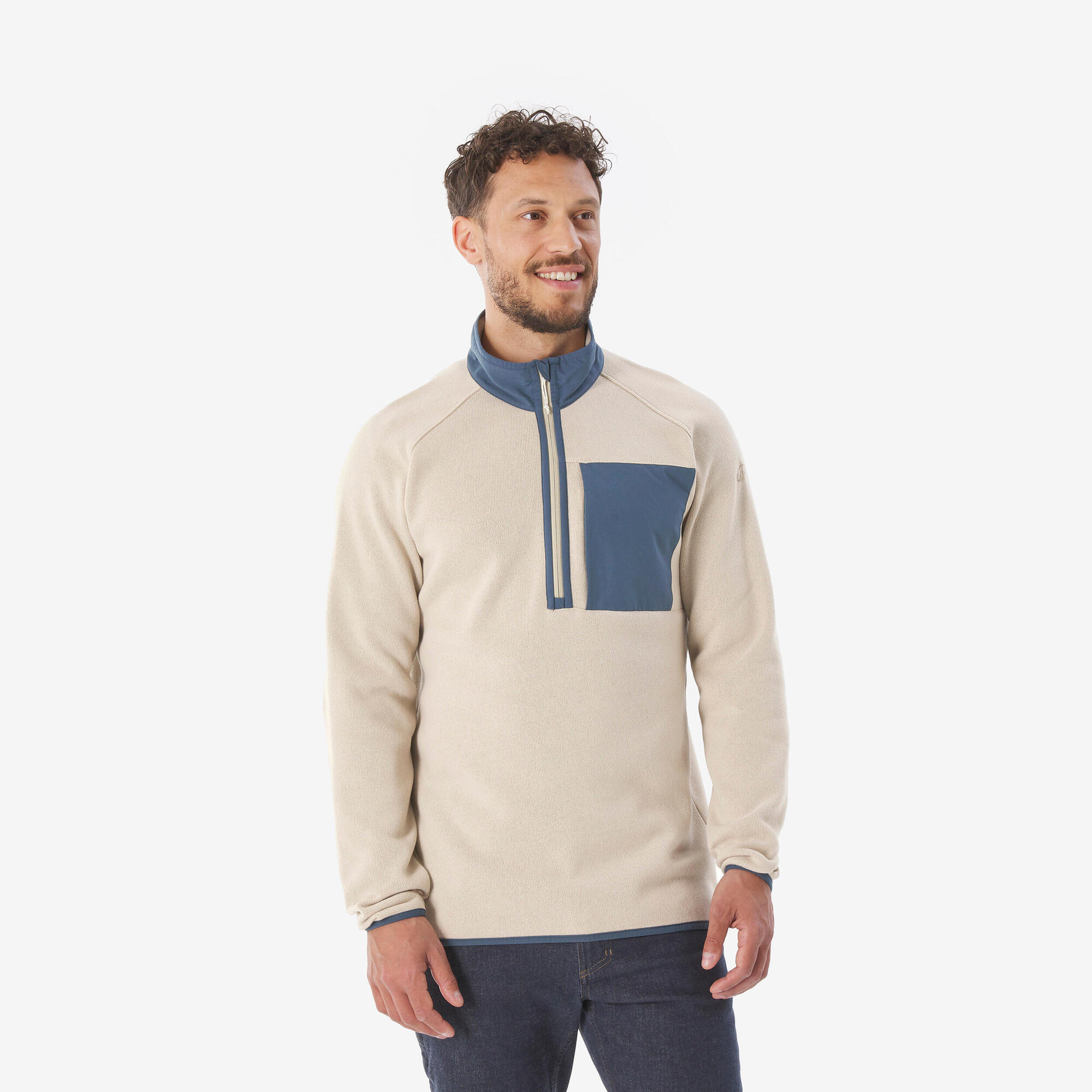 Quechua Men's NH500 Half-Zip Hiking Pullover - Image 12