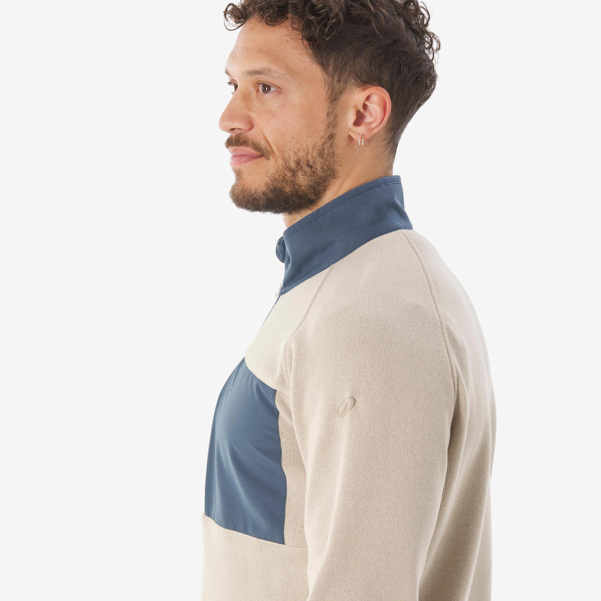 Quechua Men's NH500 Half-Zip Hiking Pullover - Image 9