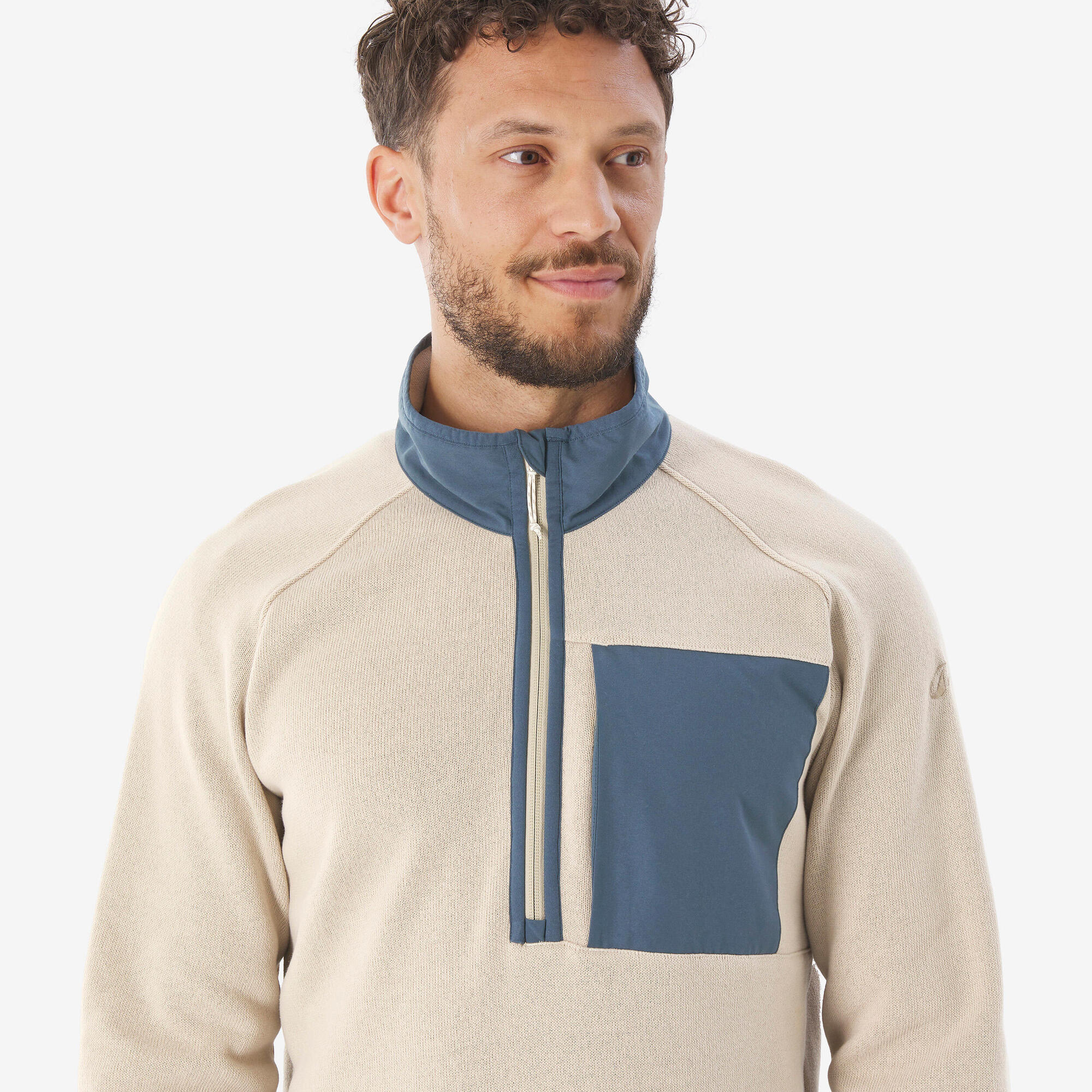 Quechua Men's NH500 Half-Zip Hiking Pullover - Image 8
