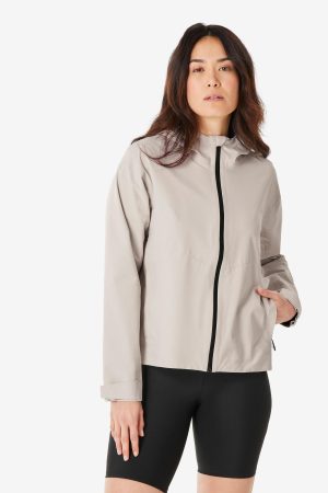 Quechua Women's MH100 Lightweight Waterproof Hiking Jacket