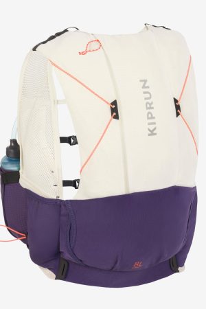 KIPRUN 8L Women's trail running bag - Beige purple