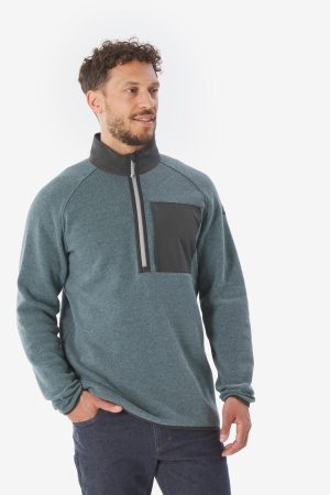 Quechua Men's NH500 Half-Zip Hiking Pullover