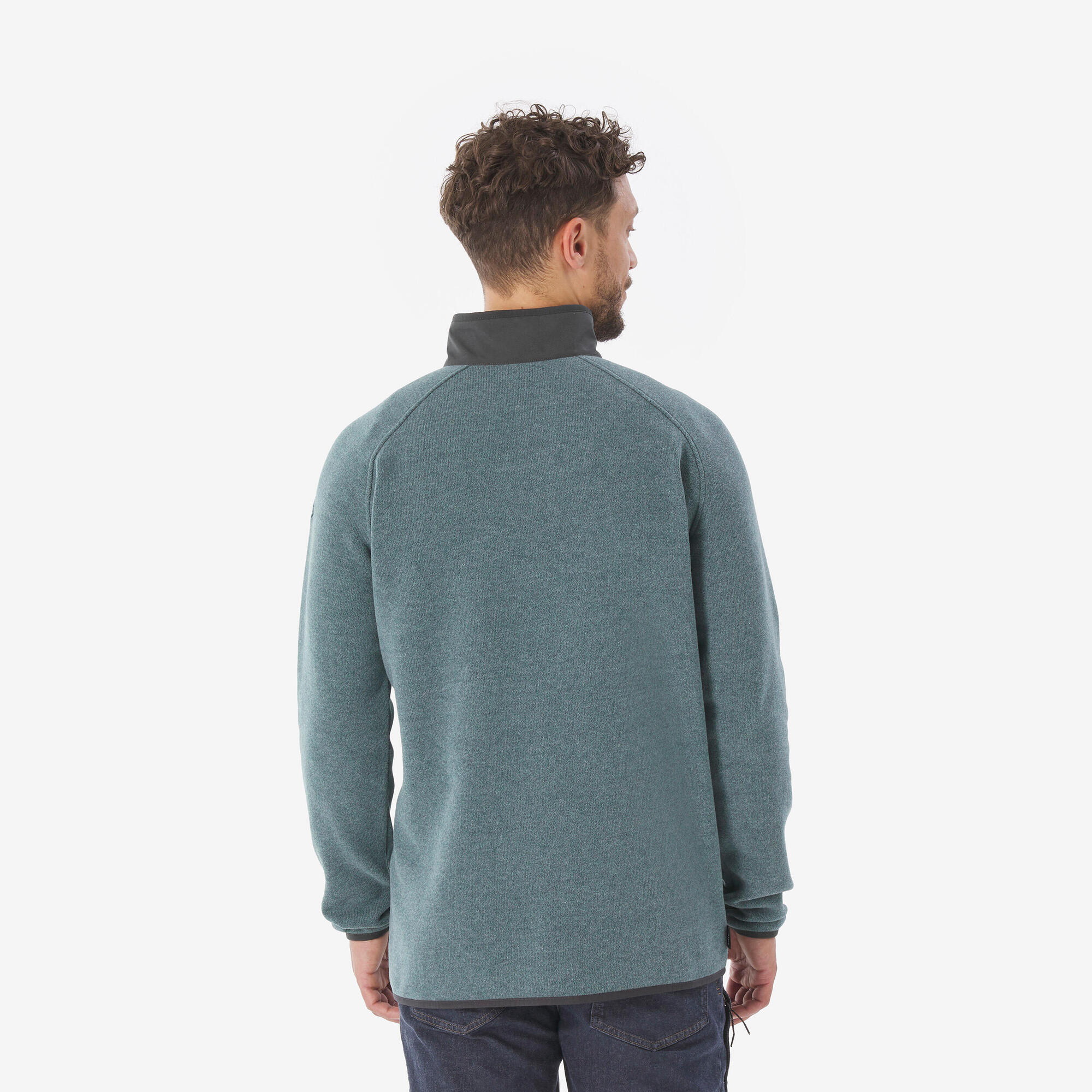 Quechua Men's NH500 Half-Zip Hiking Pullover - Image 3
