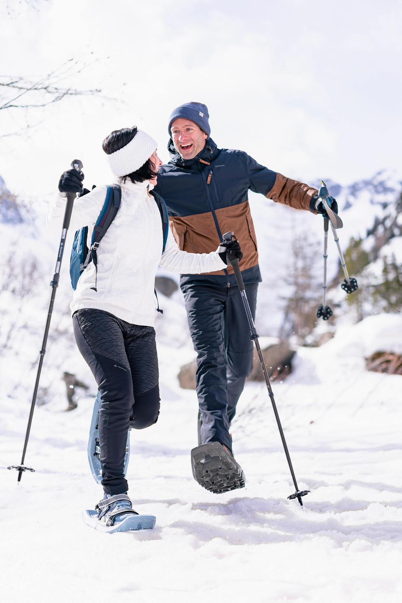 Quechua NH100 Easy Velcro Snowshoes - Image 27