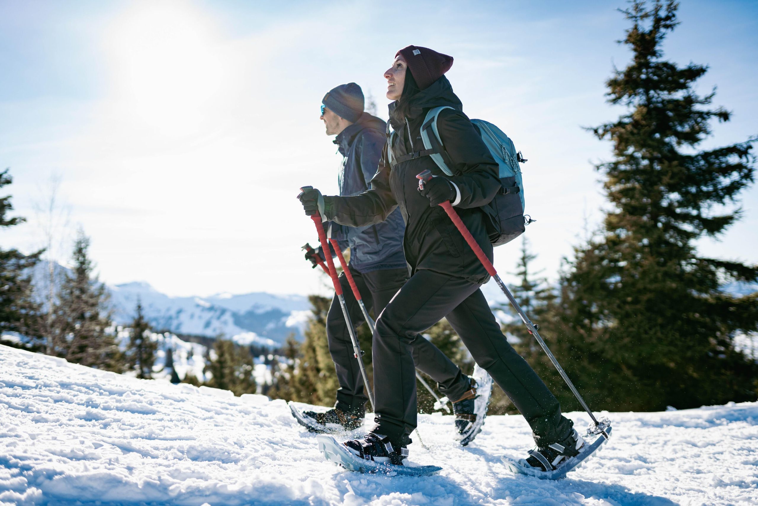 Quechua NH100 Easy Velcro Snowshoes - Image 26