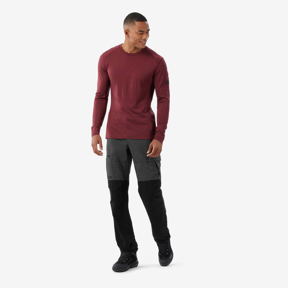 Simond Men's MT500 Long-sleeve 100% Merino Wool T-shirt - Image 11