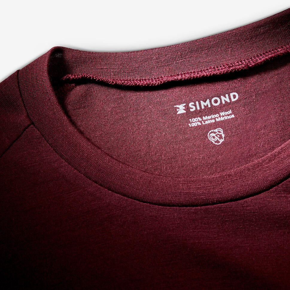 Simond Men's MT500 Long-sleeve 100% Merino Wool T-shirt - Image 14